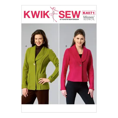 KWIK-SEW PATTERNS K4071 Misses' Jackets