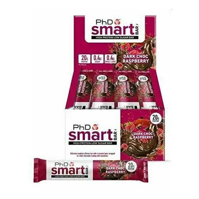 PhD Smart Bar Dark Chocolate & Raspberry x 64g