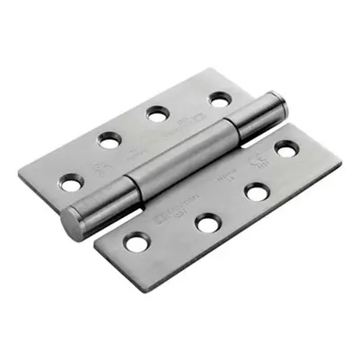 PAIR x x 3mm Concealed Bearing Hinge Satin Steel Internal Door