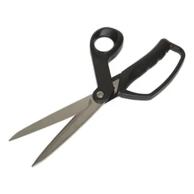 250mm Heavy Duty Shears / Scissors - Ergonomic Handles - Stainless Steel