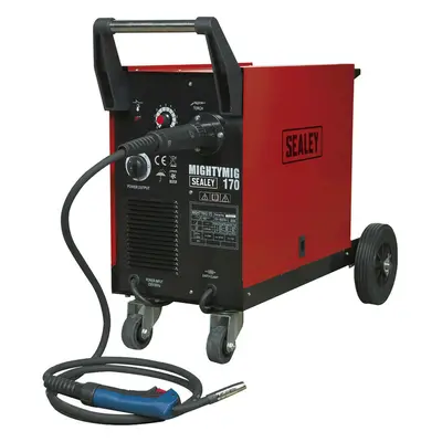 170A Gas / No-Gas MIG Welder with Euro Torch - 2m Earth Cable - 230V Supply