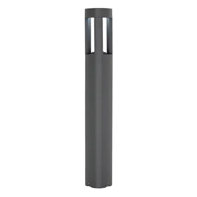 Outdoor Post Bollard Light Grey Triangle IP54 Modern Garden Driveway Lamp LED