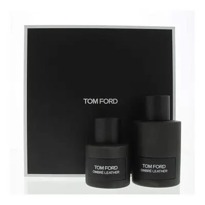 Tom Ford Ombre Leather Pcs Set: 3.4 Eau De Parfum Spray + 1.7 Eau De Parfum Spray (Hard Box)