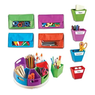 Learning Resources Create-a-Space Storage Bundle, Home School Set, Classroom Accessories, Ages 3