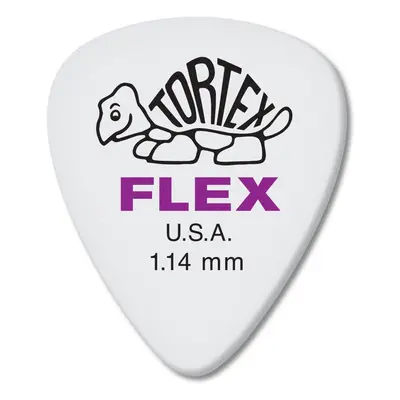 Jim Dunlop Tortex Flex Standard 1.14mm Guitar Picks - Pack