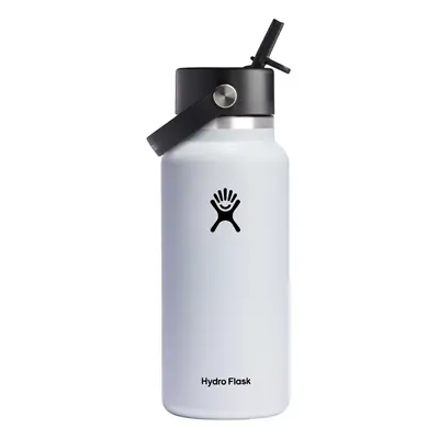 Hydro Flask OZ Wide Flex Straw Cap White, Dishwasher Safe, Leakproof