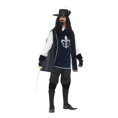 Smiffys Mens Musketeer Costume Set