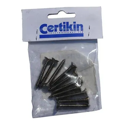 Certikin Light Face Plate Screws (Pk10)