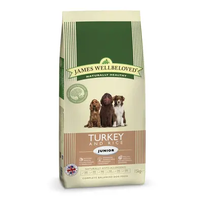 Jwb Junior Dog Turkey & Rice Kibble 15kg