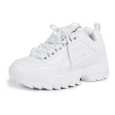 Fila Women's Disruptor Ii Premium Comfortable Sneakers White/White/Wh