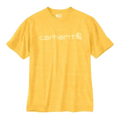 carhartt Mens Loose Fit Heavyweight Short-Sleeve Logo graphic T-Shirt