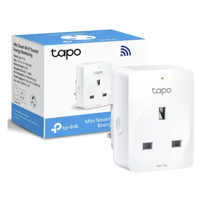 TP-Link Tapo Smart Plug with Energy Monitoring, Works with Amazon Alexa (Echo and Echo Dot) and 