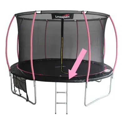 8ft Sport Trampoline Spring Cover, Black-Pink, 12mm PVC/PE