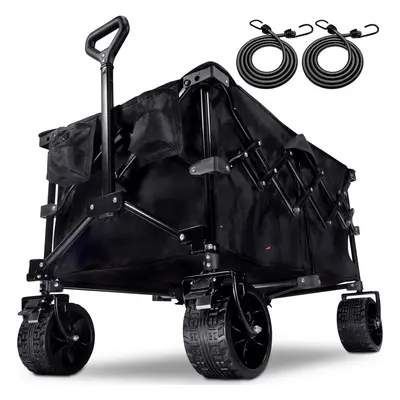 (200L) 200L Festival Trolley on Wheels, Folding Wagon, Portable Camping Cart, Collapsible Foldab