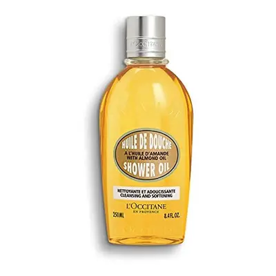 Almond Shower Oil Eco Almond Oil Luxury Body Wash Moisturising and Nourishing250 ml Pack of