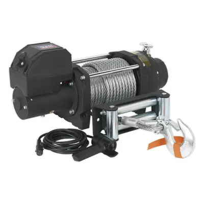 12V Industrial Recovery Winch - 8180kg Line Pull - 2.3kW DC Wound Motor