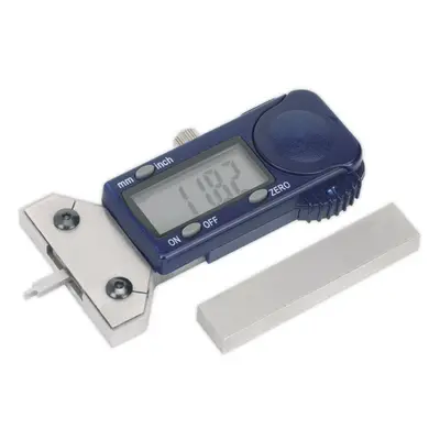 Digital Tyre Tread Depth Gauge - Hardened Stainless Steel - Metric & Imperial