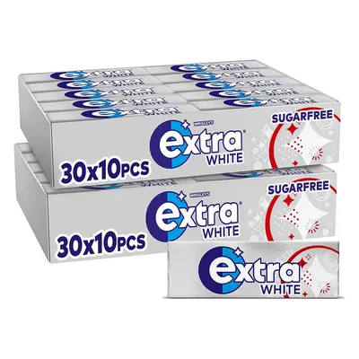 Wrigley's Extra Chewing Gum While Sugar Free, Packs of Pieces