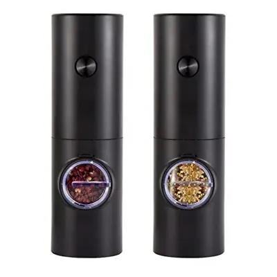 Electric Pepper Grinder,Salt and Pepper Grinder Set,Battery Powered,Pepper Mill,Salt and Pepper 