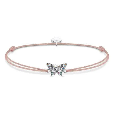 Thomas Sabo ladies-bracelet Little Secret butterfly Sterling silver blackened LS082-640-7-L20v