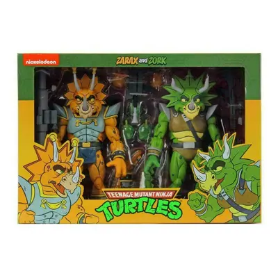 NECA TMNT Turtles Captain Zarax & Zork Cartoon 2-Pack 7" Action Figure