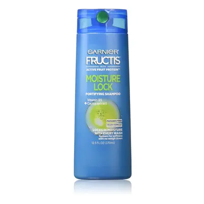 Garnier Hair Care Fructis Moisture Lock Shampoo, 12.5 Fluid Ounce