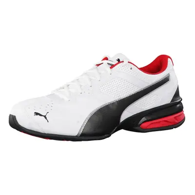 PUMA Men's Tazon FM Competition Running Shoes White Black Silver