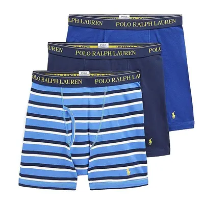 Polo Ralph Lauren Men's Stretch Classic Fit Knit Boxer Briefs 3-Pack (