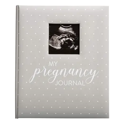 Rainbow Pregnancy Journal, Keepsake Pregnancy Memory Book with Sonogram Photo, First Through Thi