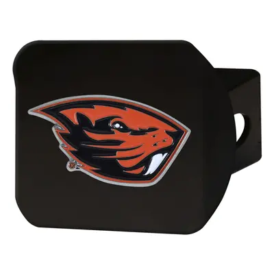 FANMATS Oregon State Beavers Black Metal Hitch Cover - 3D Color