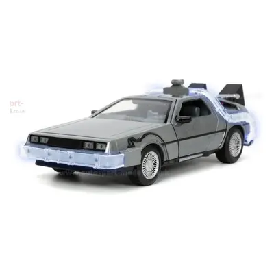 Back to the Future DeLorean Time Machine with Light 1:24 Die-Cast