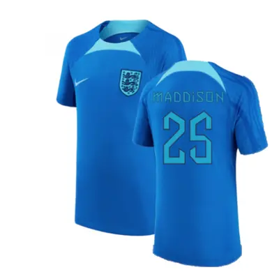 (XXL) England Strike Dri-FIT Training Shirt (Blue) (Maddison 25)