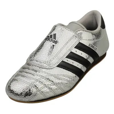 (6) adidas Taekwondo Womens Fashion Trainers in Silver Black