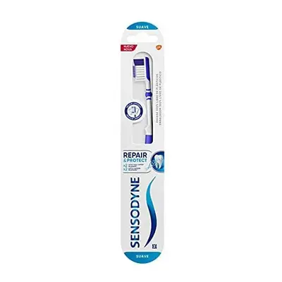 Sensodyne, Soft Toothbrush for Sensitive Teeth, Repair & Protect, for Dental Sensitivity, Soft