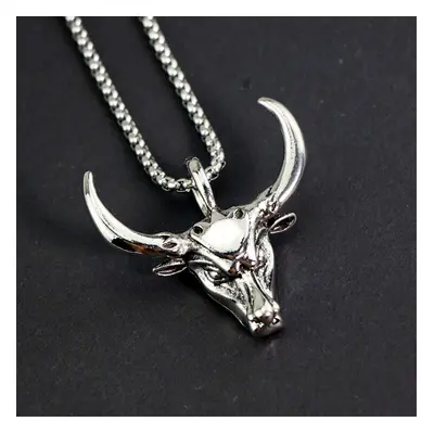 Hip hop jewelry overbearing skull necklace simple pendant for boys