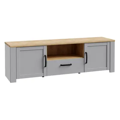 Bohol TV Unit in Riviera Oak/Grey Oak