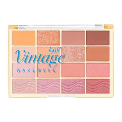 (20 Tangerine Beach Blurri) [wakemake] Soft Blurring Eye Palette (12 Color) 14g