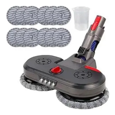 Electric Mop Attachment for V7/V8/V10/V11/V15 Vacuum Cleaner with Water Tank Washable Mop Pads