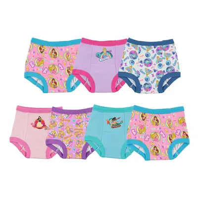 Disney Girls' Toddler Princess Potty Training Pants Multipack PrinTraining7pk 3T