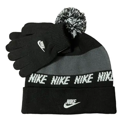 Nike Big Kids Elite Beanie and Gloves Set