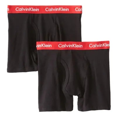 Calvin Klein Big Boys' Assorted Pack Boxer Briefs Black Medium/8-1