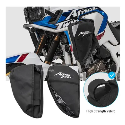 Moto saddlebag Frame Crash Bars Waterproof Bag Bumper Placement bag For Honda CRF1000L Africa Tw