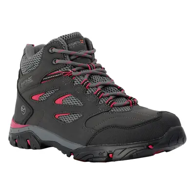 (7 UK, Ash/Pink Potion) Regatta Womens/Ladies Holcombe IEP Mid Hiking Boots