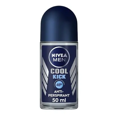 MEN Cool Kick Anti-Perspirant Deodorant Roll On Pack of (6 x ml), Men's Anti-Perspirant Deodoran