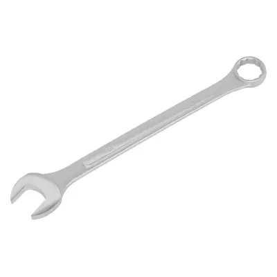 34mm Large Combination Spanner - Drop Forged Steel - Chrome Plated Polished Jaws