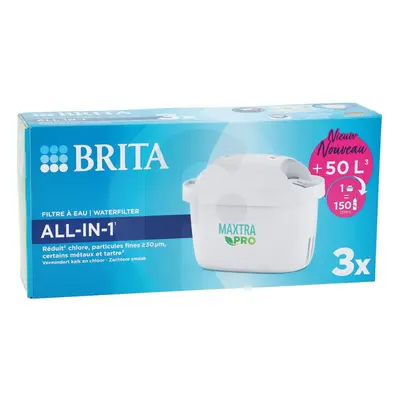 - Water filter cartridge - MAXTRA PRO ALL-IN-1-3-Pack - Value pack, White Pro