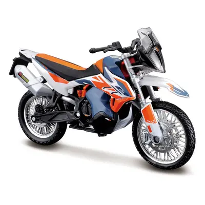 (KTM ADV R Rally) Bburago 1:18 KTM Adventure R Rally Static Die Cast Vehicles Collectible