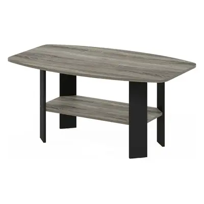 (French Oak/Black) Coffee Table, Side Table, French Oak/Black