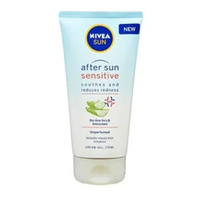 Nivea - After Sun Sensitive - SOS soothing gel cream after sunbathing 175ml