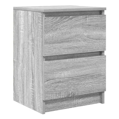 (grey sonoma) vidaXL TV Cabinet Smoked Oak 40x35x54 cm Engineered Wood tv stand tv sideboard